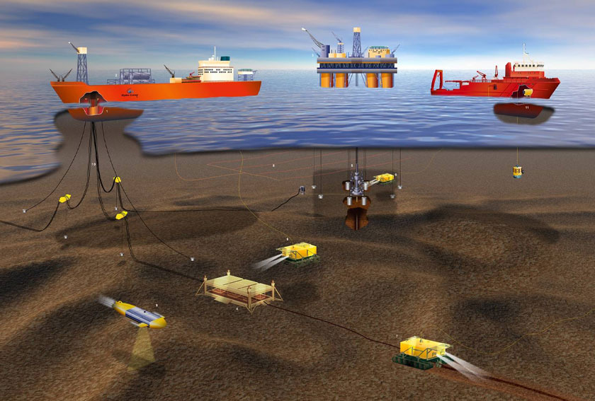 oil and gas industry product in subsea environment